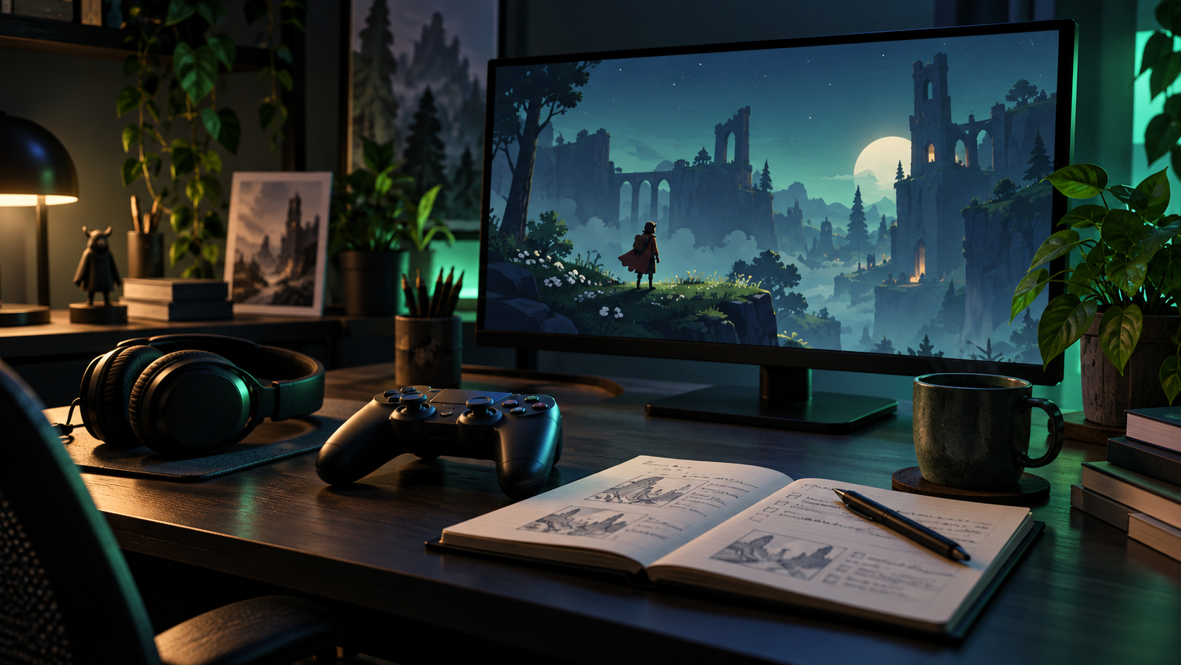 Original gaming artwork